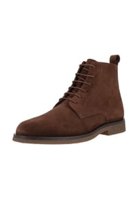 GEOX - Veloursleder Stiefelette CLAUDIO CLAUDIO - Dunkelbraun