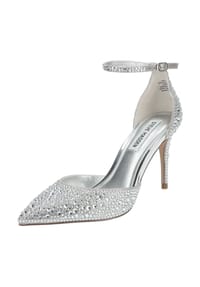 STEVE MADDEN - Lederimitat/Textil Pumps - Silber