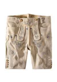 STOCKERPOINT - Trachtenlederhose Fellhorn - oid sand-grau