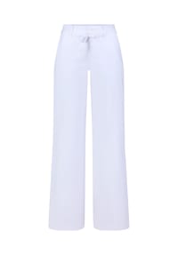 PADDOCK'S® - Leichte Relaxed Fit Hose aus Baumwoll-Leinen Gewebe MARLENE - Off white