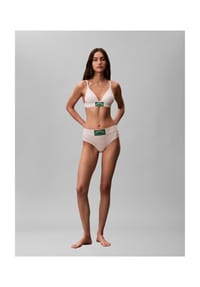 Calvin Klein - Triangel-BH Heritage Athletic, schmale Träger, für Damen - C32  BLUE DESCENT