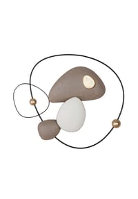 GILDE - Wandrelief "Endoso" - beige