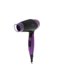 COFI - Adler AD 2260 Haartrockner 1600W - Schwarz-Lila 18 × 24 × 6,5 cm