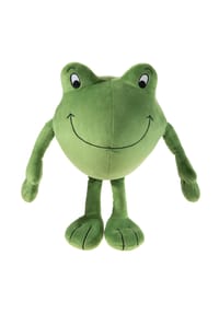 heunec® - Lizenzplüsch Plüschtier "Günter Kastenfrosch Janosch", 30 cm - GRÜN