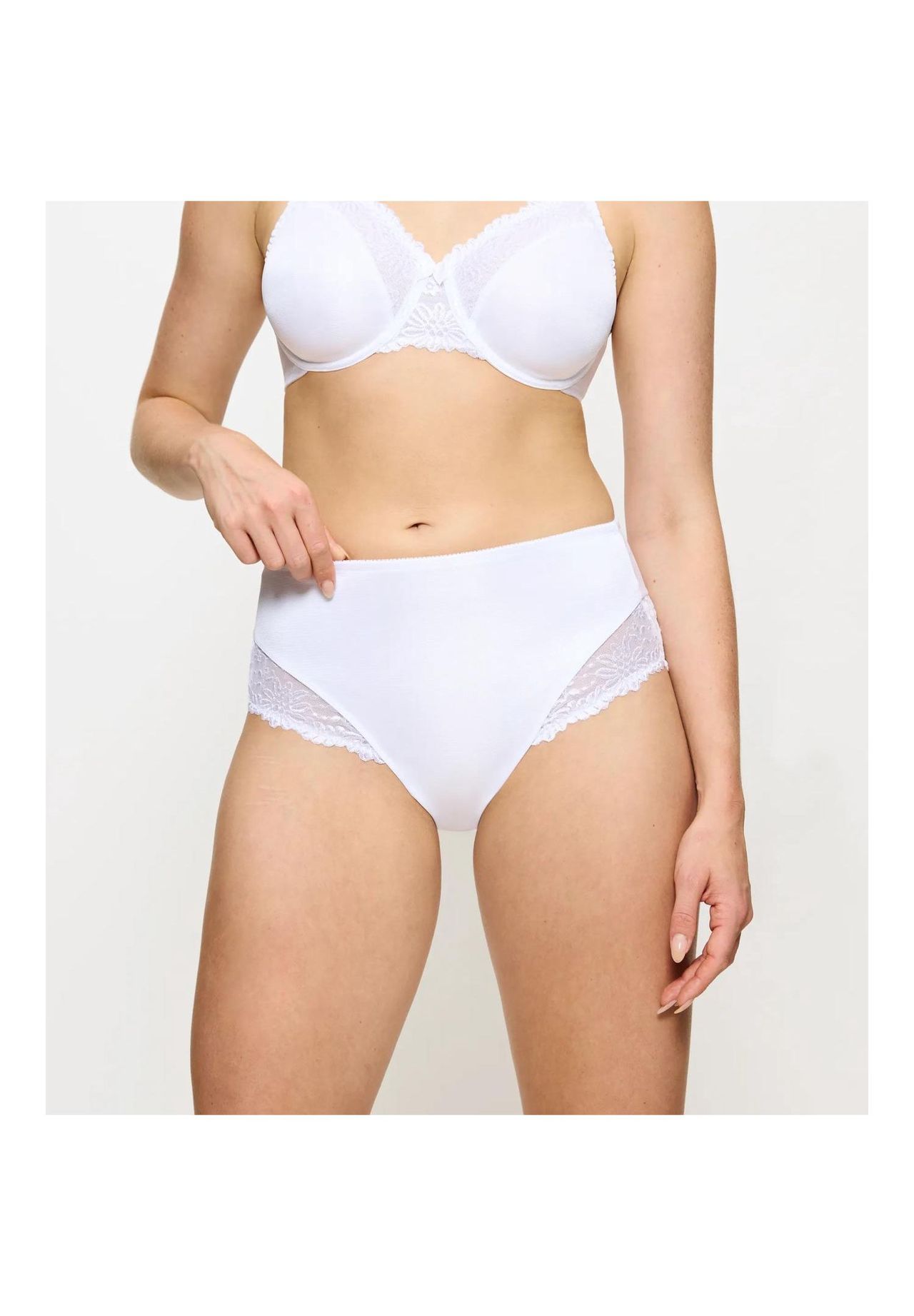 Triumph Ladyform Soft Slip, MaxiläNge, Weich, FüR Damen, Weiß, 44