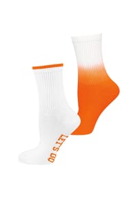 nur die - Freizeitsocken Good Vibes - BLAU/WEISS