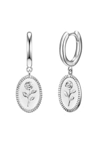 GLANZSTÜCKE MÜNCHEN - Damen Ohrringe aus 925/- Sterling Silber in Silber - silber