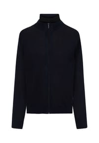 bugatti - Strickjacke, Stehkragen, für Herren - 280 DUNKELGRAU