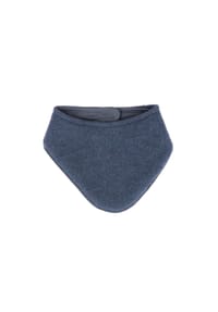 maximo® - GOTS BABY-Tuch, Wollfleece  Jerseyfutter, Klettverschluß - beigemeliert