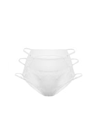 less is a'mor - Spitzen-Mesh-Slip Alaya - schwarz
