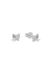 Prinzessin Lillifee - Mädchen Ohrstecker, Sterling Silber 925 - Blau