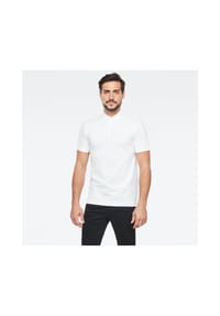 G-STAR RAW - Poloshirt Polo Poloshirt Kurzarm DUNA Slim Polo Polohemd - 186 BABY BLUE