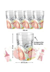 HABA - Becher Glitzerbecher - Bauernhof