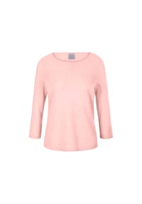 MADELEINE - Kaschmirpullover mit U-Boot-Ausschnitt - dunkeltaupe / melange