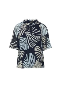 s.Oliver BLACK LABEL - Shirtbluse, Stehkragen, für Damen - 59A5 BLUE