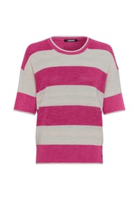olsen - Cora Strickshirt, Halbarm, für Damen - 70077 VIOLET