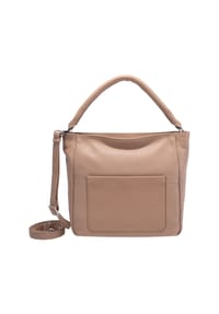 GERRY WEBER ASCONA - Schultertasche, Leder, Reißverschluss, für Damen - 720 CAPPUCCINO