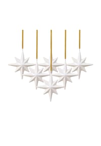 like. by Villeroy & Boch - Ornamente Stern Winter Glow 6er Set beige - beige