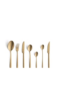 Amefa 42-tlg. Besteckset - Manille - gold
