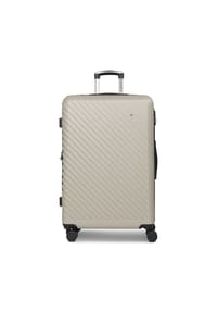 CHECK.IN® Paradise 2.0 - Paradise 2.0 4 Rollen Trolley L 78 cm mit Dehnfalte - black