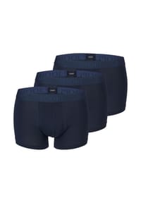 JOOP! - Herren Boxershorts, 3er Pack - Everyday, Basic, Cotton Stretch, Logo - Blau