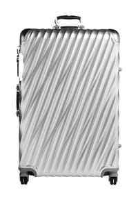 TUMI - 19 DEGREE 4-Doppelrollen-Trolley, Hartschale , Anhänger - SILBER