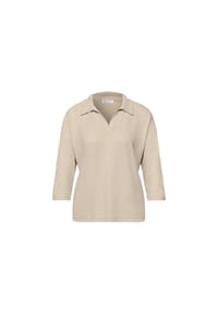 Street One - Shirt, 3/4-Arm, für Damen - 16667 COTTON BEIGE