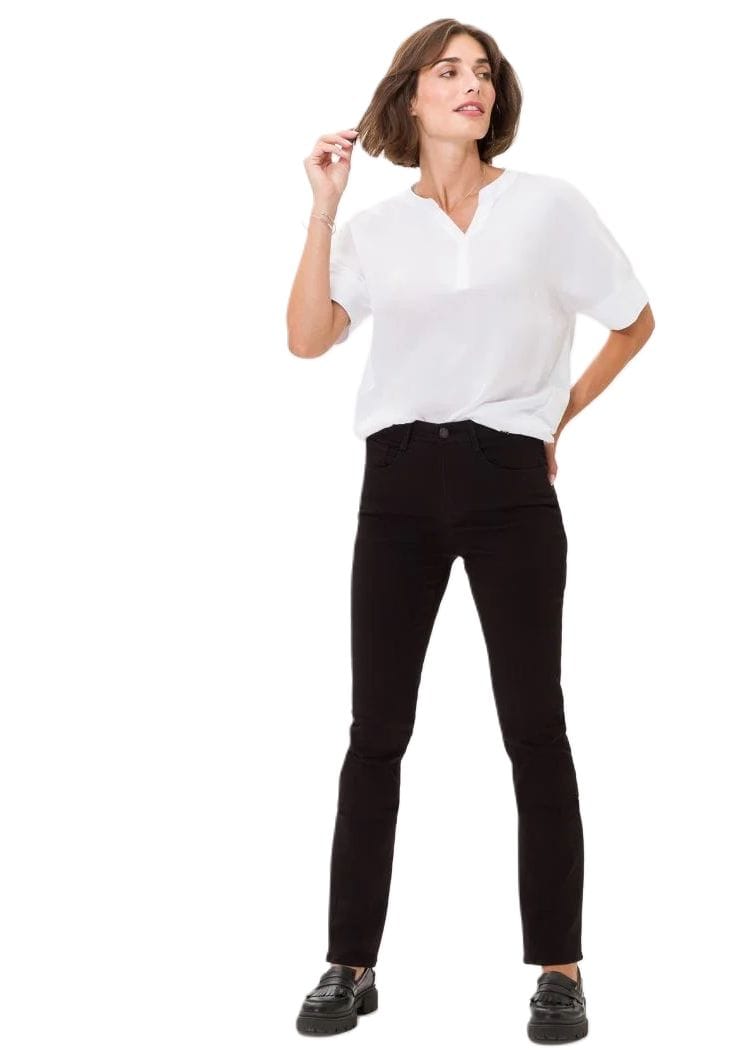 Brax Mary Jeans, Regular-Fit, 5-Pocket-Style, FüR Damen, Schwarz, 20