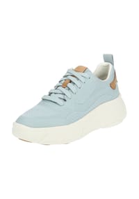 GEOX - Lederimitat/Textil Sneaker - Hellblau
