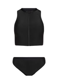 ALEX - Crop-Bikinis, breite Träger, für Damen - E001/ BLACK