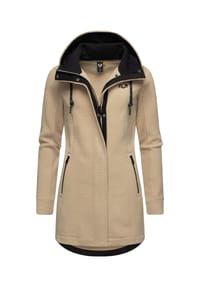 ragwear™ - Fellimitatmantel Letti Teddy-Fleece - Black