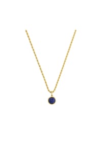amor - Damen Kette mit Anhänger, 925er Sterling Silber - GOLD