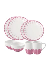 Villeroy & Boch Starter-Set 8tlg. Fleur cassis - Fleur - pink