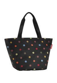 reisenthel® - Einkaufstasche "Shopper M", gepunktet, 33 l - schwarz