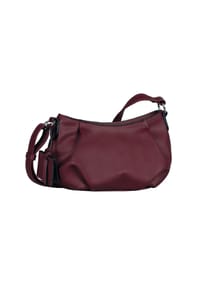 TOM TAILOR LAELIA - Umhängetasche, Reißverschluss, Emblem, für Damen - DARK RED