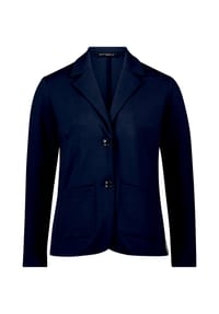 BETTY BARCLAY - Kurzblazer mit aufgesetzten Taschen - dunkelblau