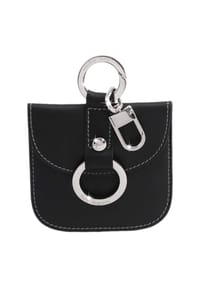 forty° - Gürteltasche Echt Leder, Made In Italy - schwarz