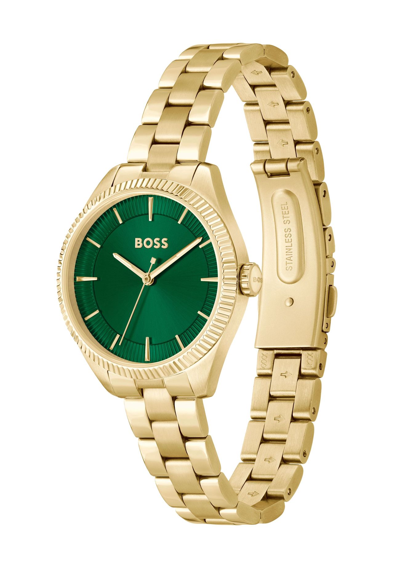 Boss Damen Armbanduhr, GrÜN