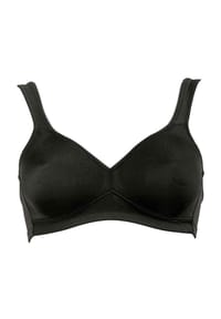 ROSA FAIA - Bügelloser BH, Unterbrustband, für Damen - 001 SCHWARZ