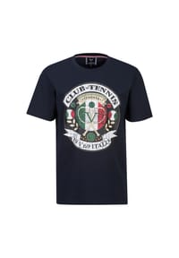 19V69 ITALIA - T-Shirt RAFAEL BIG TENNIS - Grey Melange
