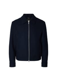 SELECTED - Übergangsjacke, Klappkragen, für Herren - 186839 SKY CAPTAIN
