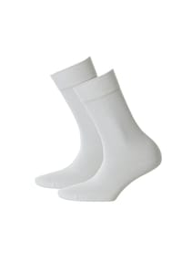 Hudson - Only Socken, 2er-Pack, Komfortbund, für Damen - 0008 WHITE