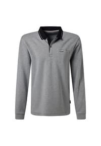 pierre cardin - Langarmshirt aus 100 Prozent Baumwolle - Bering Sea