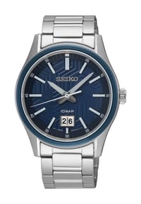 SEIKO CONCEPTUAL SERIES - Herren Quarzuhr "SUR559P1" - BLAU/SILBER