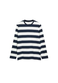 s.Oliver - Langarmshirt, Baumwolle, für Herren - 01G1 WHITE