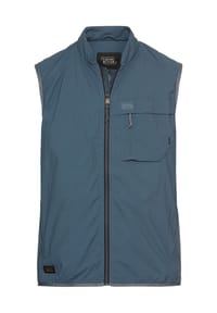 camel active - Leichte einrollbare Weste mit Funktionstaschen - Tintenblau