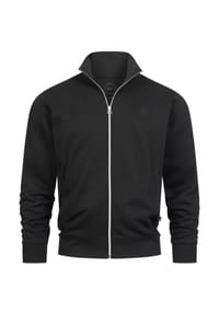 KRONSTADT - Sweatjacke KSLars Zipsweater - Black