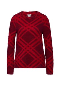 Street One - Langarmshirt - Beet Red