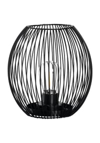 LEONARDO - Casolare Laterne, LED - SCHWARZ