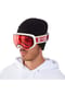 YEAZ Ski- und Snowboard-Brille rot/matt weiß BLACK RUN Bild 9